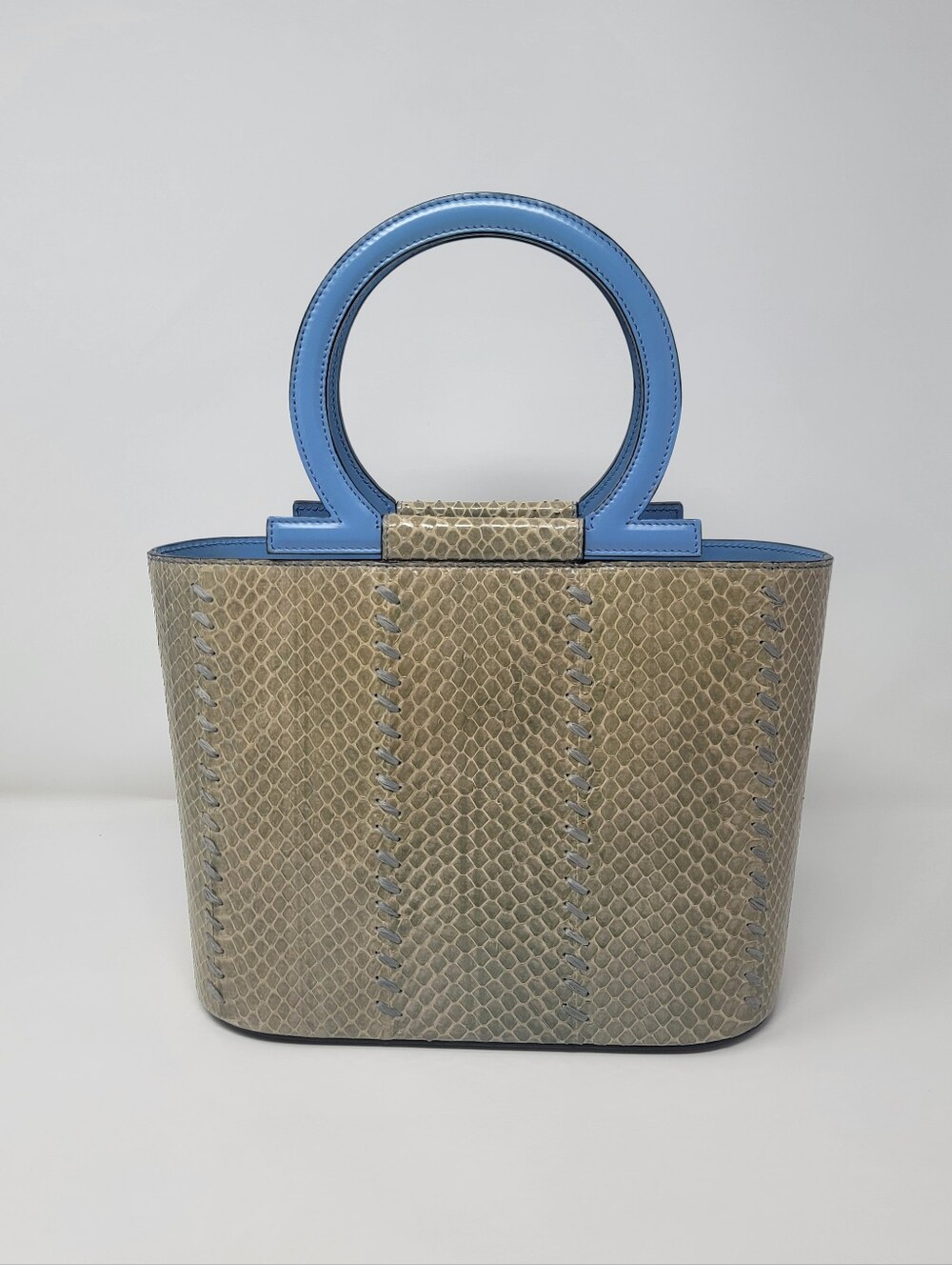Salvatore Ferragamo Python Handbag